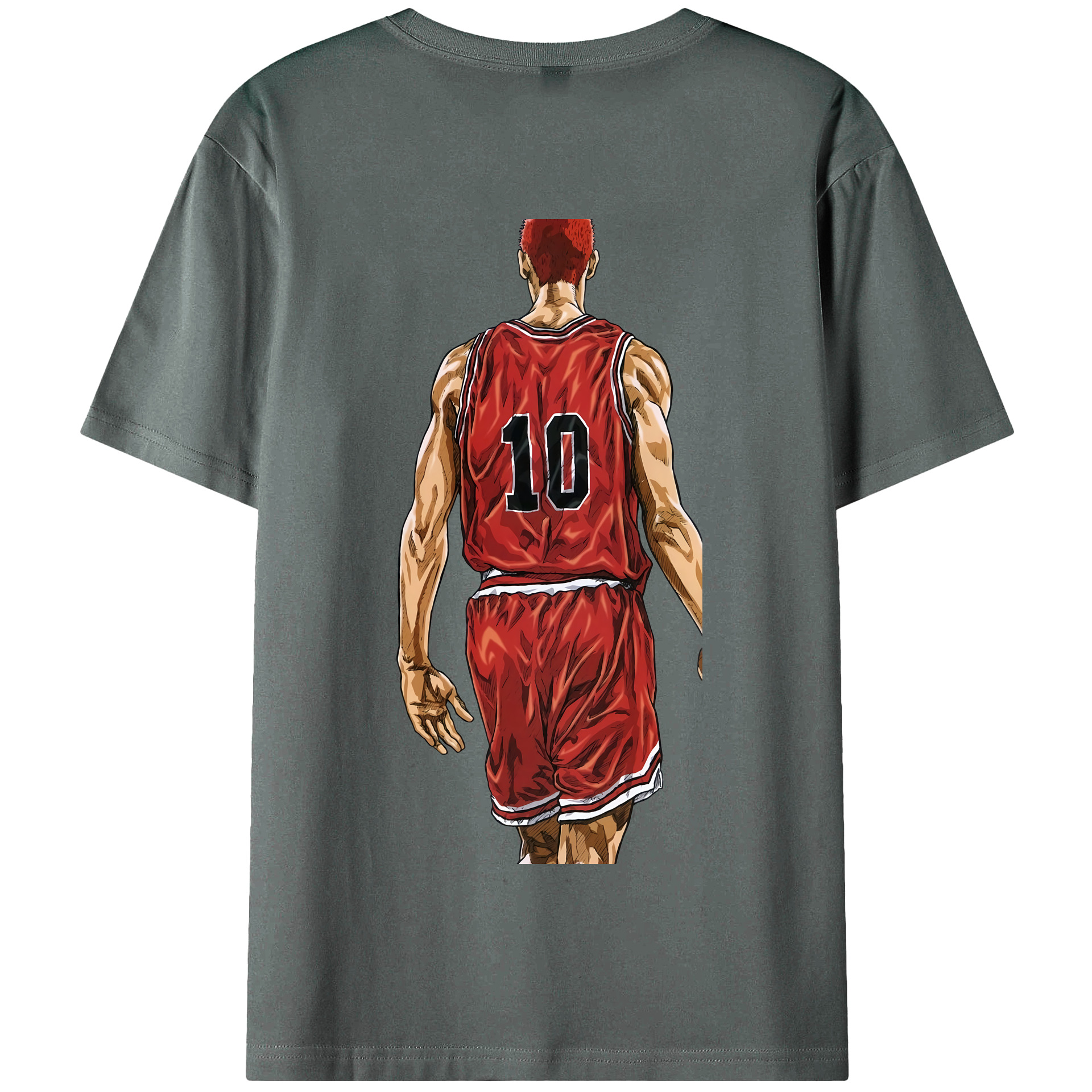 SLAM DUNK／スラムダンク 綿100％半袖Tシャツ（背面プリント）